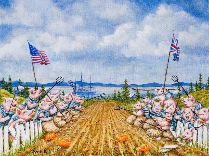 The Pig War, San Juan Islands